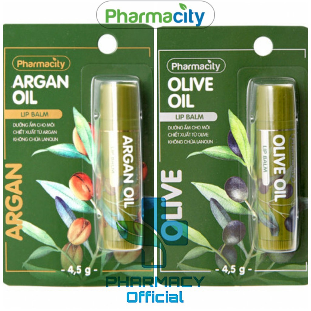 Son Dưỡng Môi Argan - Olive Oil Pharmacity (4.5g)