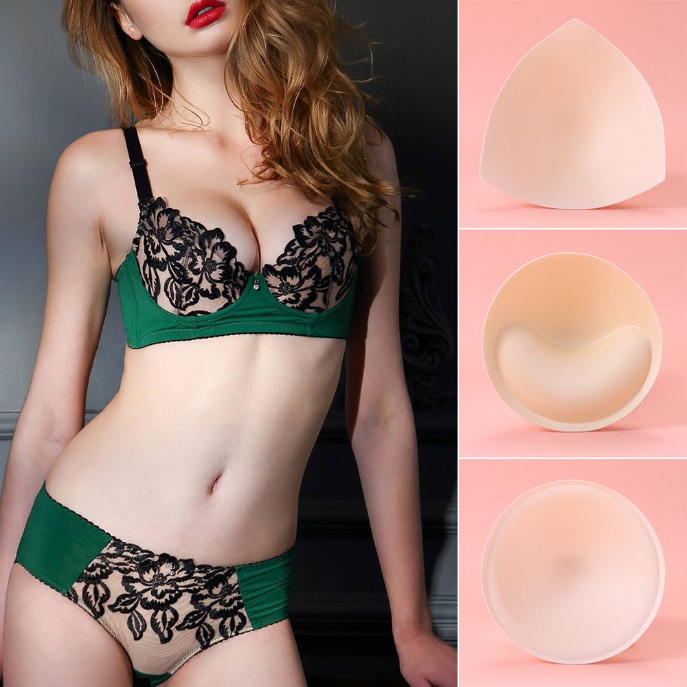 1 Cặp mút nâng ngực có thể tháo rời thời trang mùa hè cho nữ