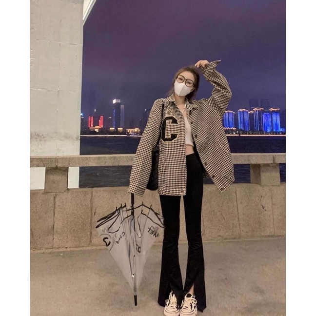 ÁO KHOÁC SOMI DẠ TWEED ULZZANG 💓 KHOÁC DẠ STYLE HÀN QUỐC | BigBuy360 - bigbuy360.vn
