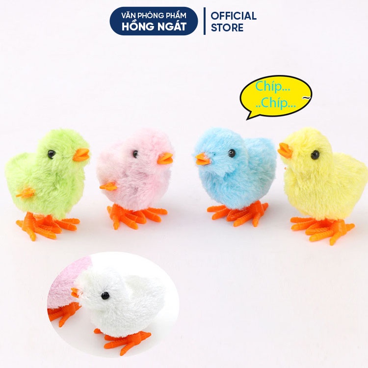 Đồ chơi gà con lon ton có chạy đà cho bé với nhiều màu sắc khác nhau làm quà tặng học sinh DC04