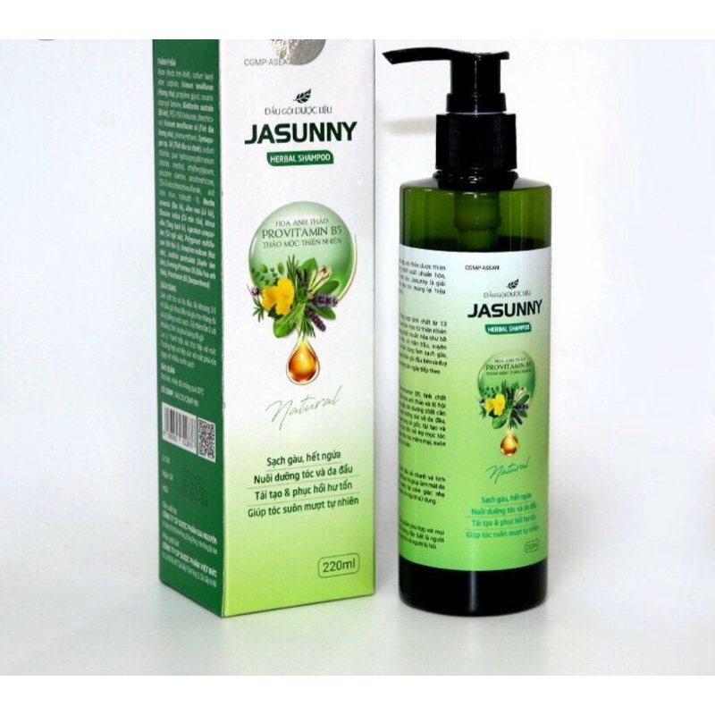 Dầu gội thảo dược jasunny chai 220ml