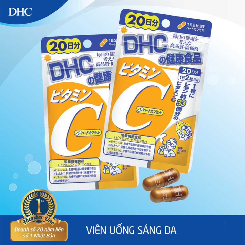 Viên uống DHC bổ sung vitamin C Nhật Bản