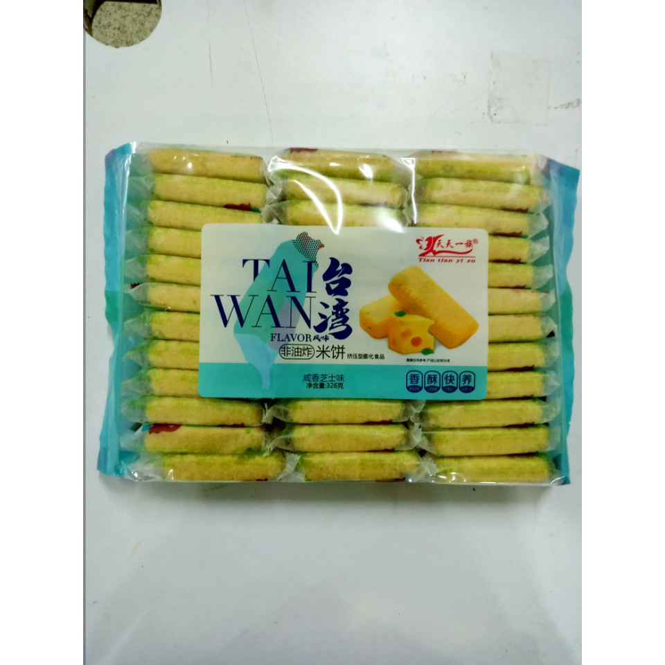 Bánh Gạo Taiwan 326gr Date 24/06/2022