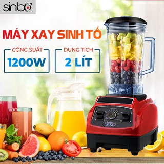 Máy xay sinh tố đa năng SINBO Blender, máy xay cầm tay, máy xay thịt