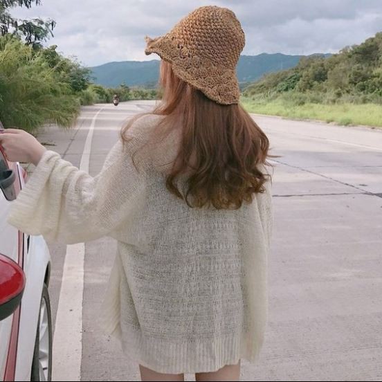 1E04 Áo khoác Cardigan len mỏng hot 2020 áo thu đông 4201 | BigBuy360 - bigbuy360.vn