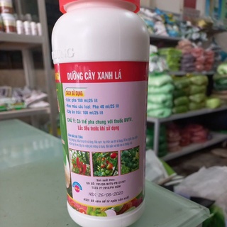 Phân bón vi lượng Đầu Bò 11 Canxi sữa (vôi sữa) 500ml
