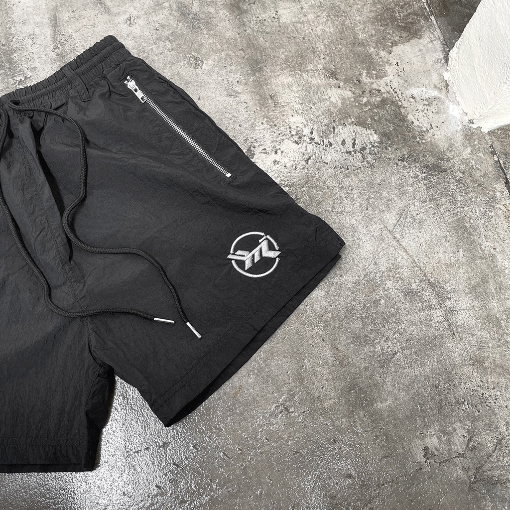 MEDISN - Quần ngắn lưng thun M LOGO SHORTS/ BLACK