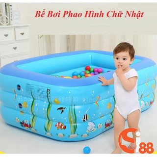 Hồ Bơi 3 Tầng Size 1m3 Có Bán Kèm Bơm Điện (Bán Buôn)