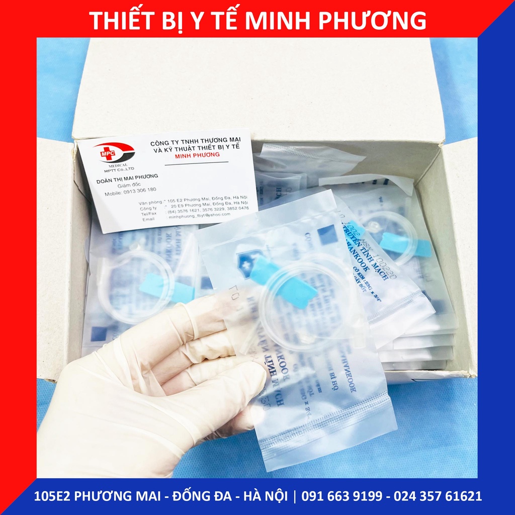 [Combo 10 chiếc] Kim cánh bướm truyền tĩnh mạch Vinahankook