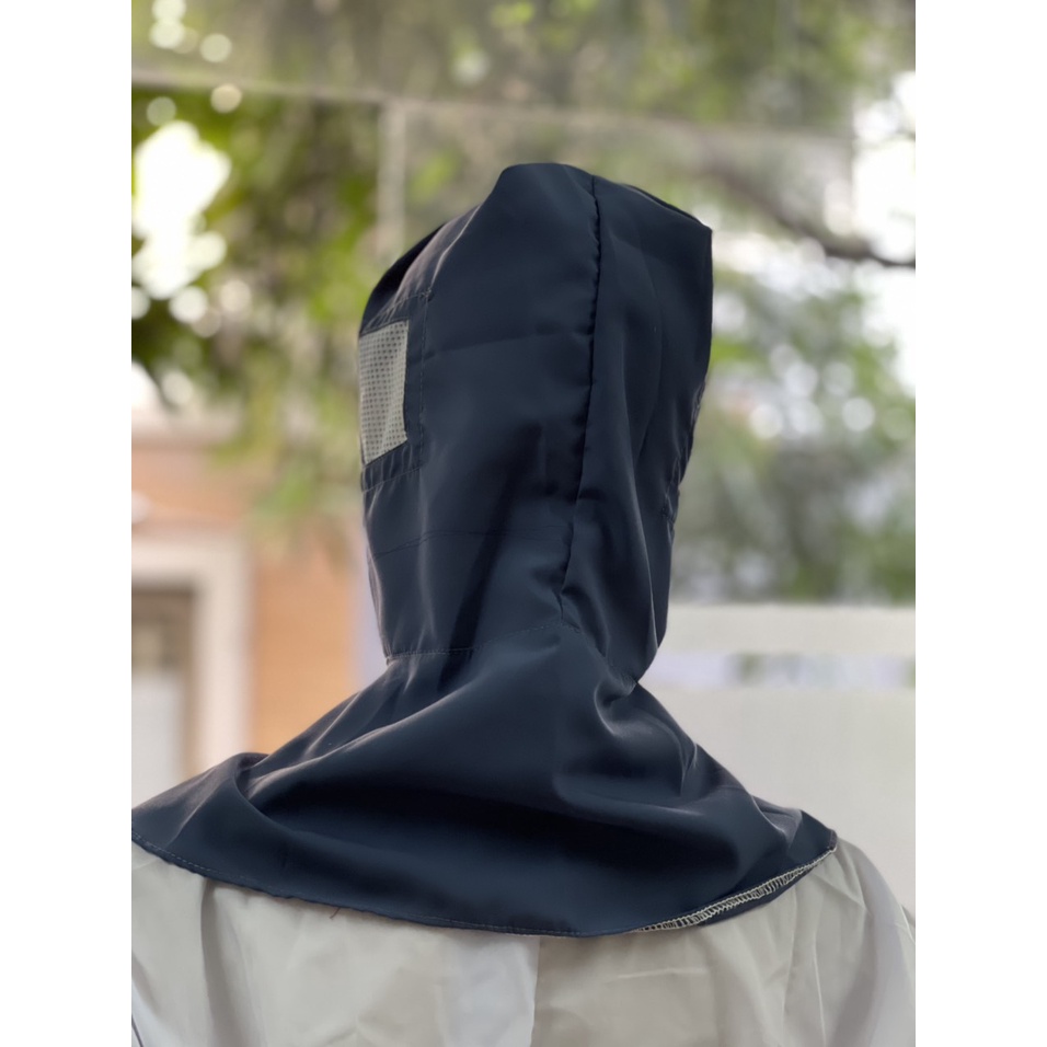 NÓN TRÙM MÀU XÁM THỦY SẢN CHUYÊN DỤNG _ HÌNH CHỤP THẬT