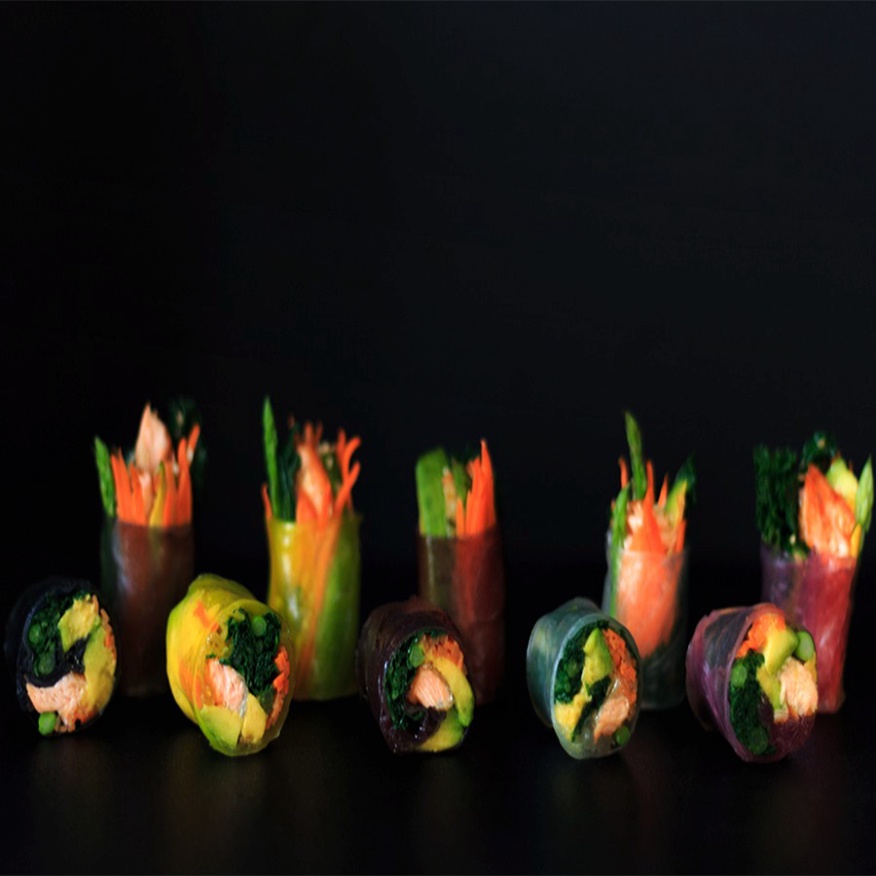 Bánh Tráng MeKong River Củ Dền 22cm (Eatclean)