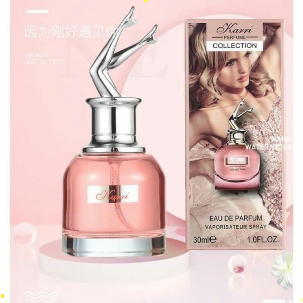 Nước Hoa nữ mini thơm lâu hàng nội địa trung, chai nước hoa Đôi Chân chính hãng KARRI YANTAO 30ML giá rẻ MEU | Thế Giới Skin Care