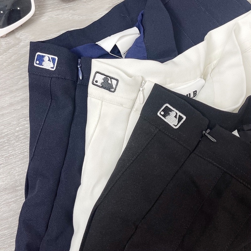 Chân váy xếp ly MLB Cao Cấp xuất khẩu