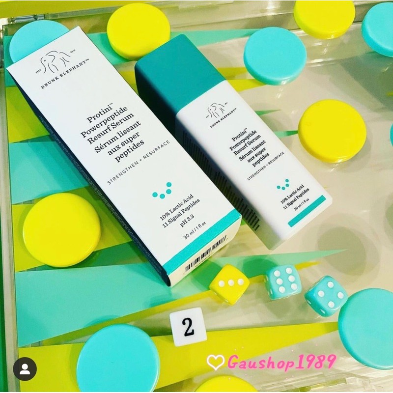SERUM DRUNK ELEPHANT PROTINI Powerpeptide Resurf Serum - Serum phục hồi da thế hệmới