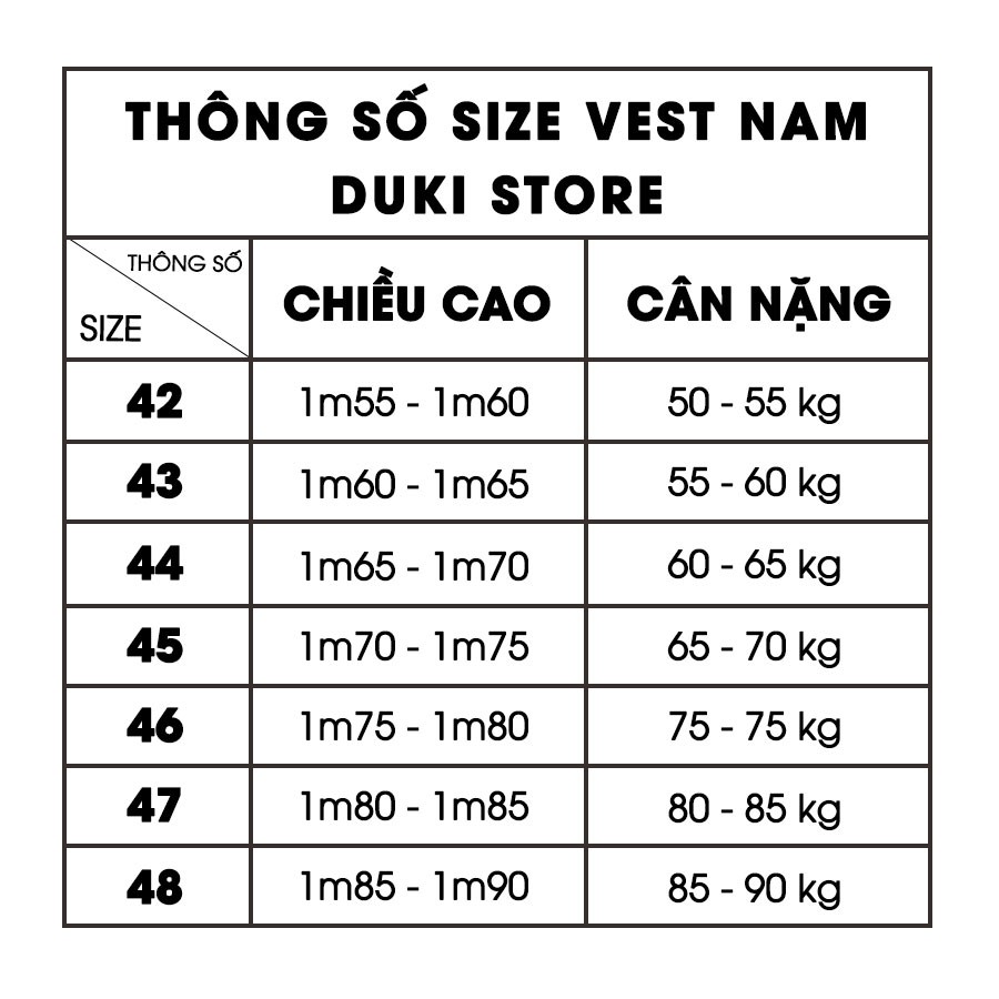 GIẢM 75% Bộ vest nam 6 cúc Hàn Quốc giá siêu rẻ - DUKI STORE NoBrandCotton