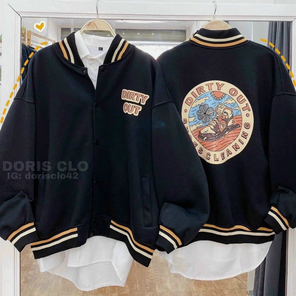 Áo khoác bomber nam nữ Unisex cao cấp 2 lớp chống nước, áo khoác dù phao đẹp form rộng có mũ mặc thoải mái K089