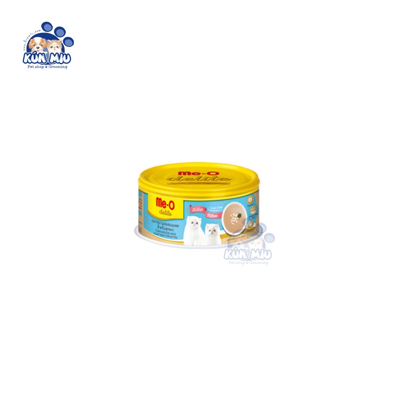 Pate cho mèo Me-o Delite lon 80g