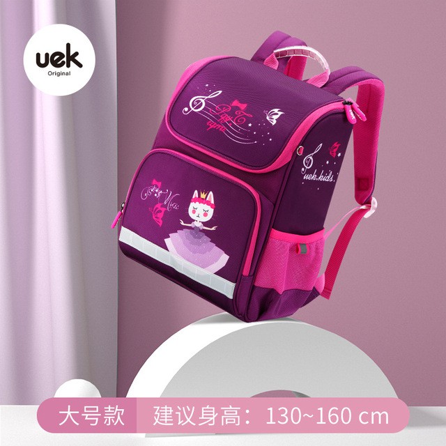 Balo Chống Gù Cho Học Sinh Cao Cấp, Balo Siêu Nhẹ Chống Nước Hàng Uek Chính Hãng - Uek Việt Nam Official BL07