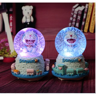 Quà tặng sinh nhật valentine quả cầu pha lê ánh sáng M21
