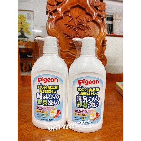 NUỚC RỬA BÌNH SỮA PIGEON NỘi ĐIA NHẬT 700ml