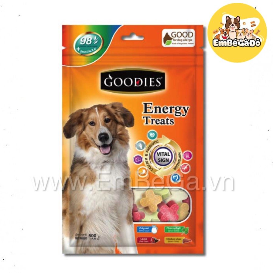 [HSD 2023] Xương GOODIES BỔ SUNG CANXI CHĂM SÓC RĂNG THƠM MIỆNG CHO CHÓ