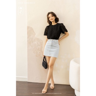 OLV - Áo Alva Top in Black