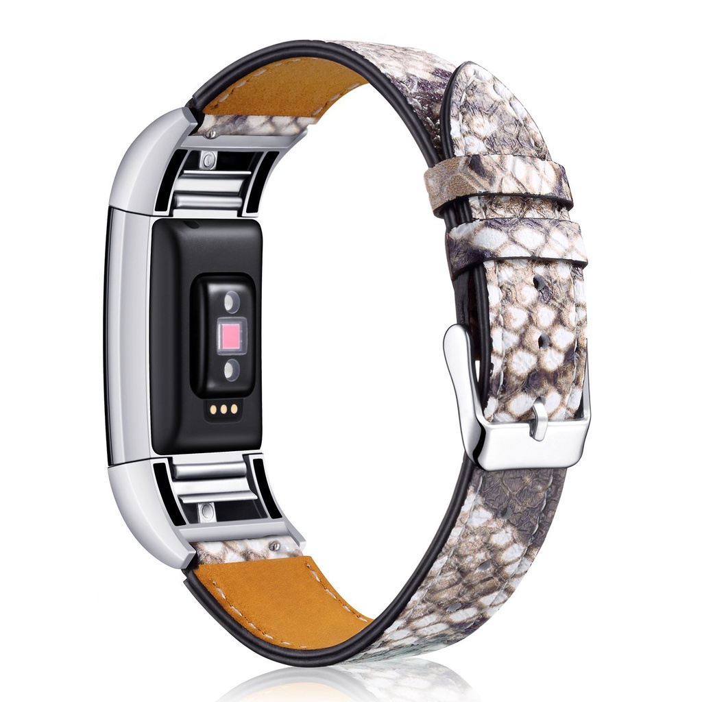 Dây Đeo Thay Thế Chất Liệu Da Cho Fitbit Charge 2 Charge2