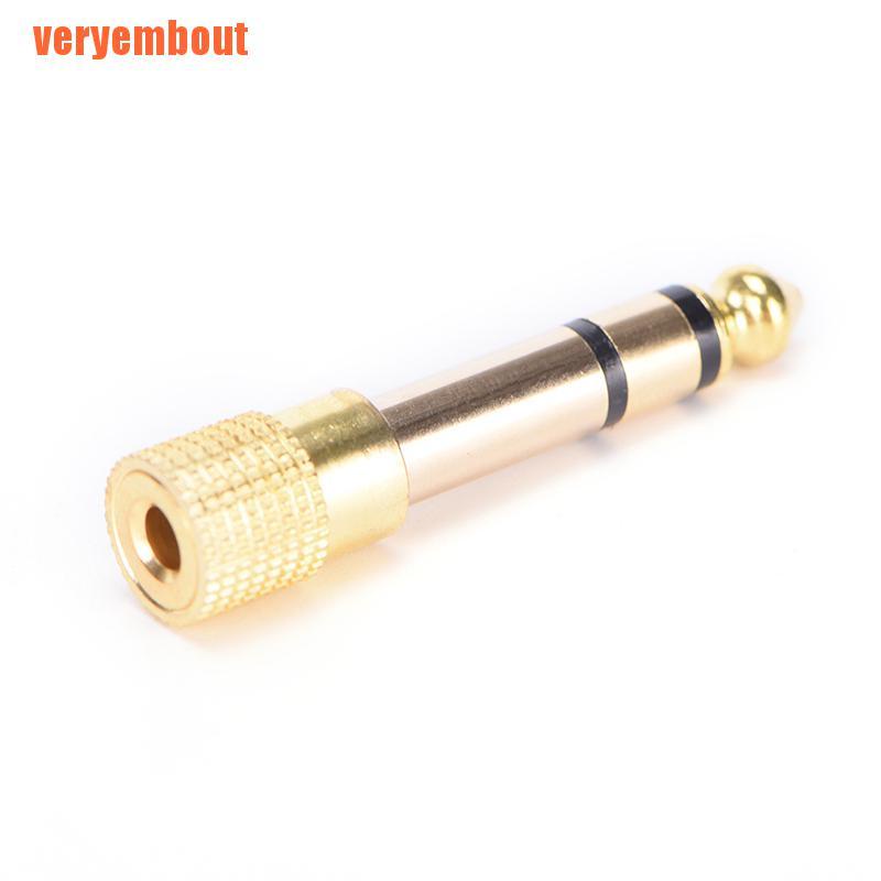 Giắc Cắm Âm Thanh 6.5mm 1 / 4 &quot;Male Sang 3.5mm 1 / 8&quot; Female