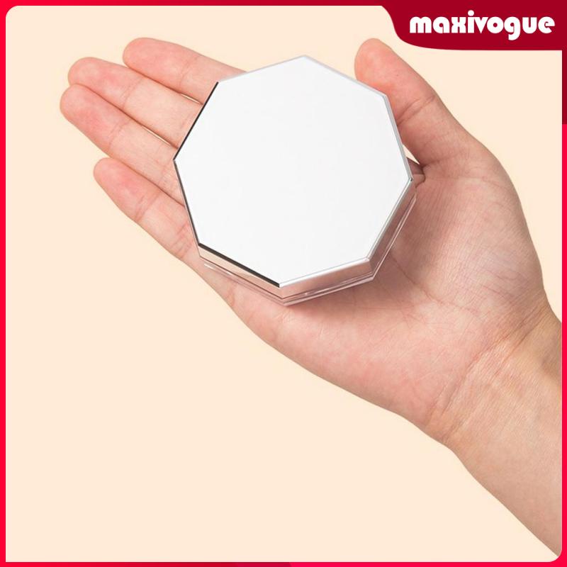 Hộp Nhựa Đựng Phấn Khoáng Trang Điểm Lấp Lánh DIY