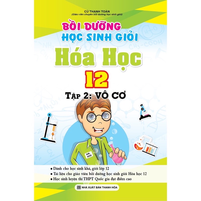 Sách - (Combo 2 tập) Bồi Dưỡng Học Sinh Giỏi Hóa Học 12 (Vô Cơ - Hữu Cơ)