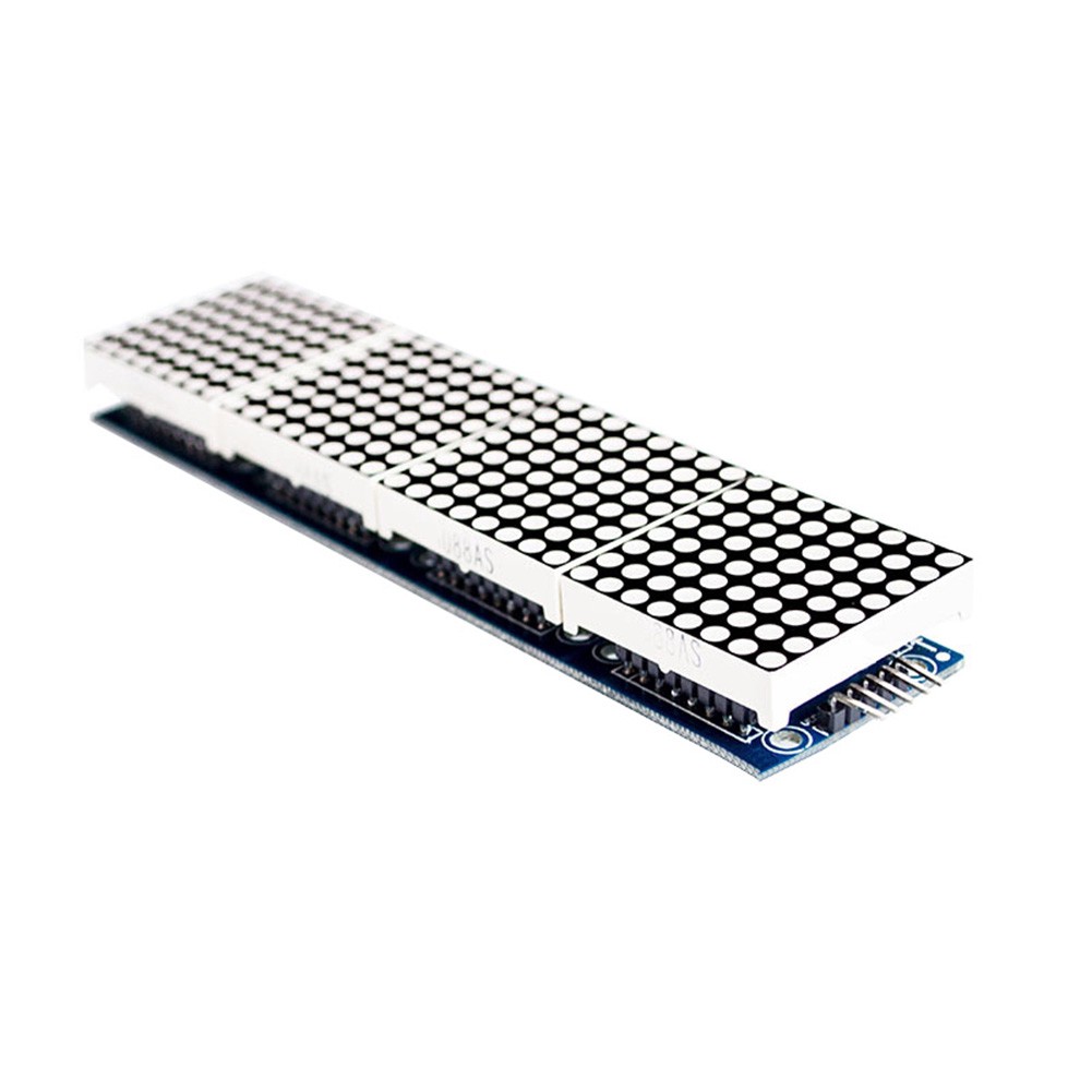 Mô Đun Hiển Thị 5 Dây Max7219 4 Trong 1 Cho Arduino Dot Matrix S12