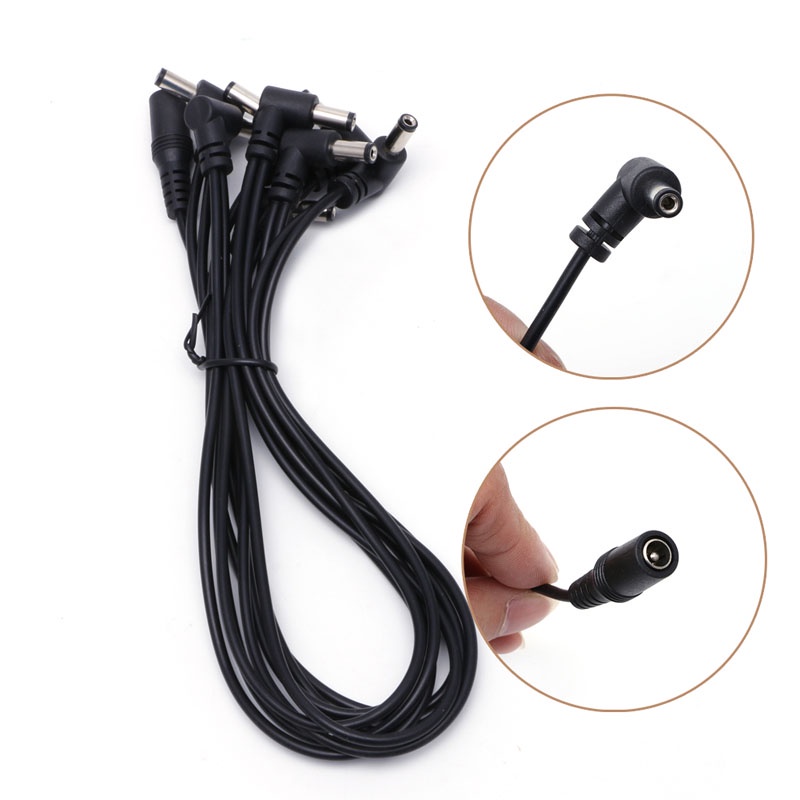 Dây Cáp Nguồn 8 Chiều Cho Phơ Đàn Guitar Điện