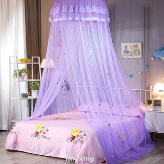 Màn Tròn Chống Muỗi Treo Giường Ngủ Mùa Hè Cho Bé