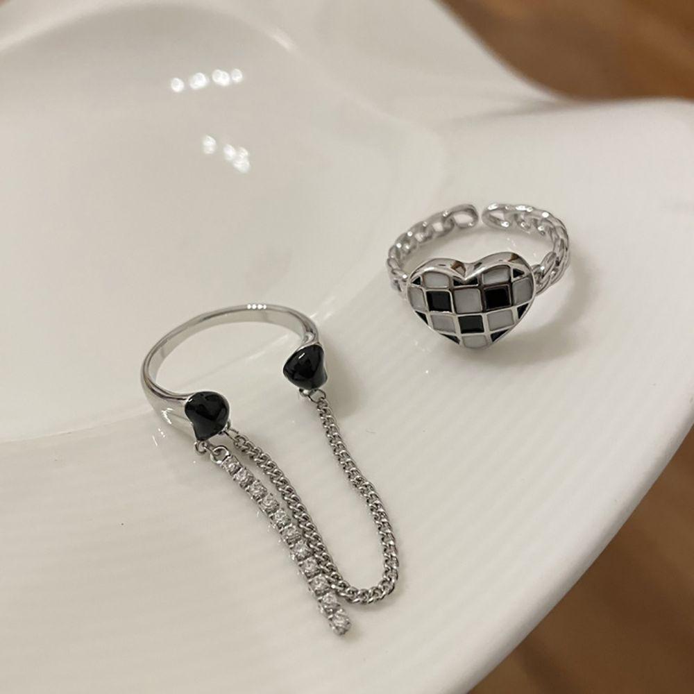 Nhẫn Hở Hình Trái Tim Bằng Đồng Thời Trang Ngọt Ngào Cho Nữ