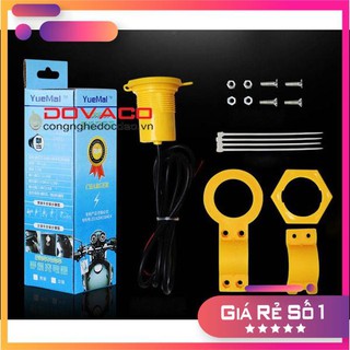 Bộ chế sạc điện thoại trên xe máy V5