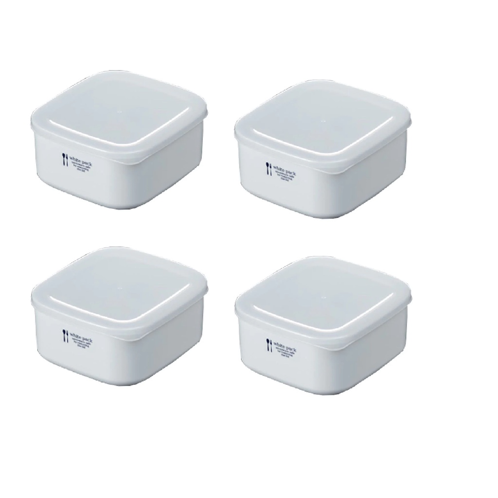Daiso Hộp Thực Phẩm Food Container 700 White