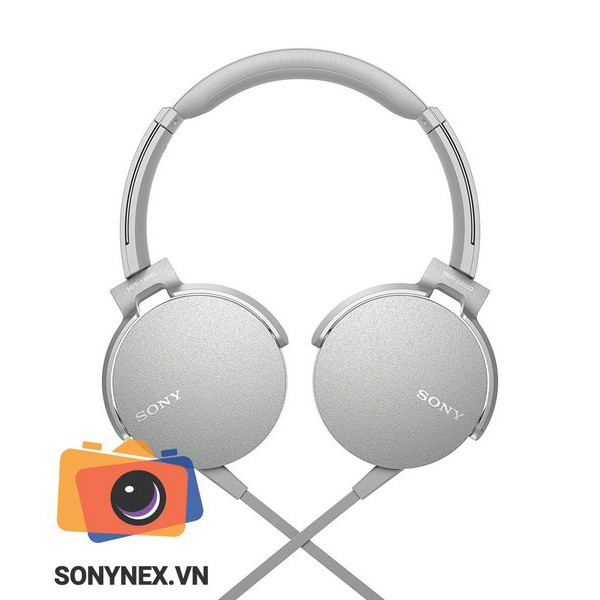 Tai nghe Sony MDR-XB550AP EXTRA BASS | Chính hãng |Trắng
