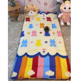 Topper- nệm ngủ văn phòng, nệm dã ngoại cao cấp (tặng kèm 1 vỏ gối đầu)  kích thước 95-190cm.