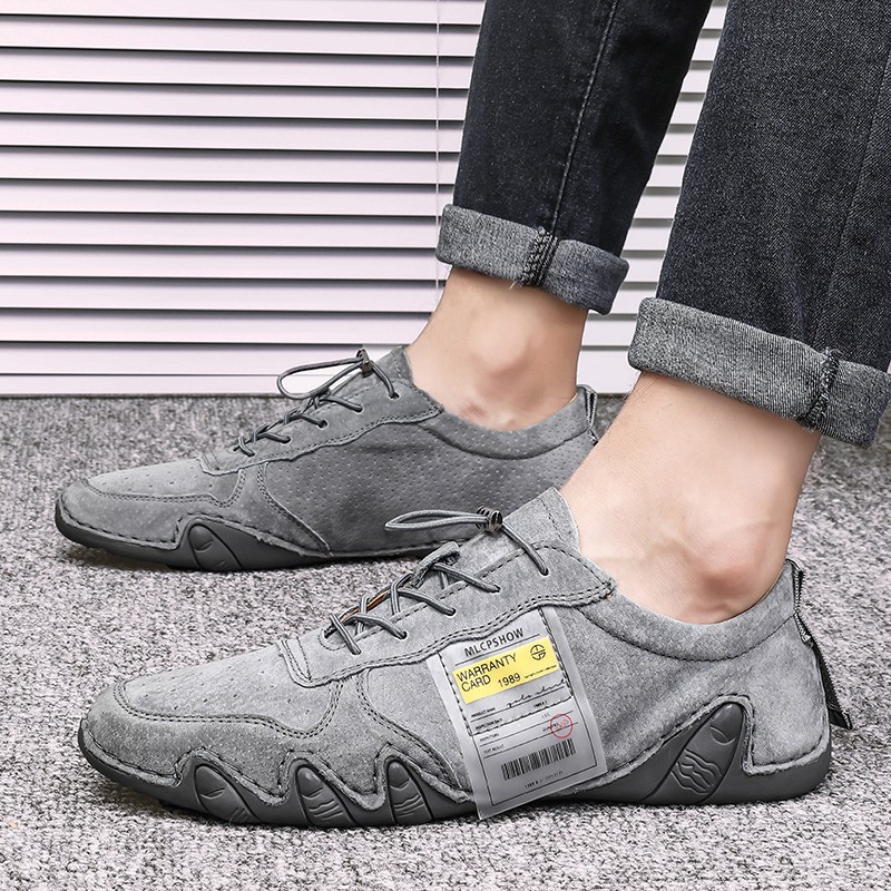 Giày thể thao bằng da có cỡ lớn cho nam