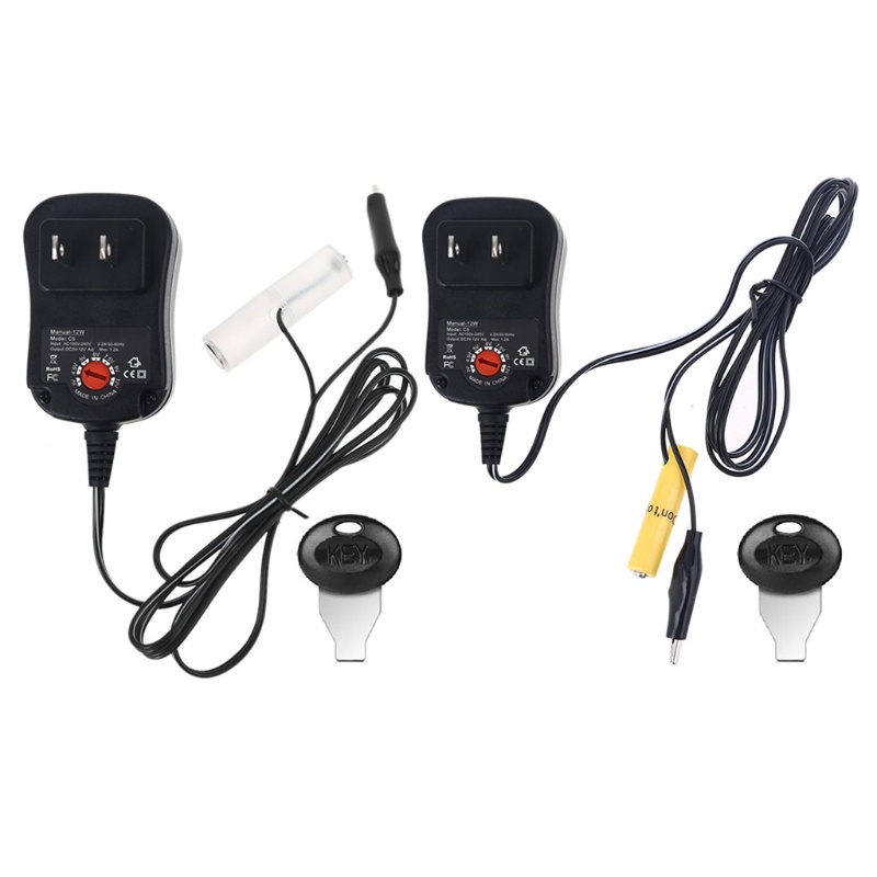 Dây Cáp Nguồn Chuyển Đổi 3V 4.5V 6V 9V 12V AA AAA