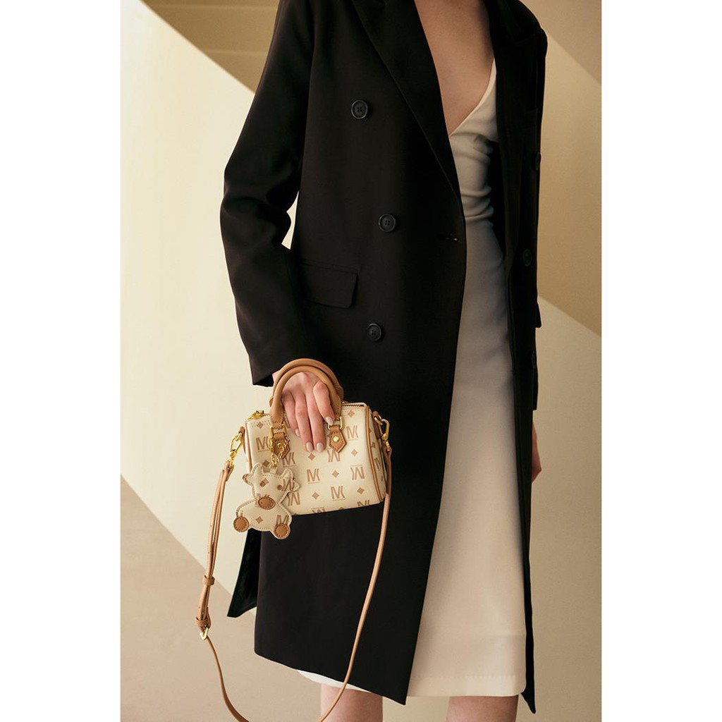 Mk Túi Xách Đeo Chéo mini Chất Liệu Da Bò Phong Cách retro Dành Cho Nữ 2022