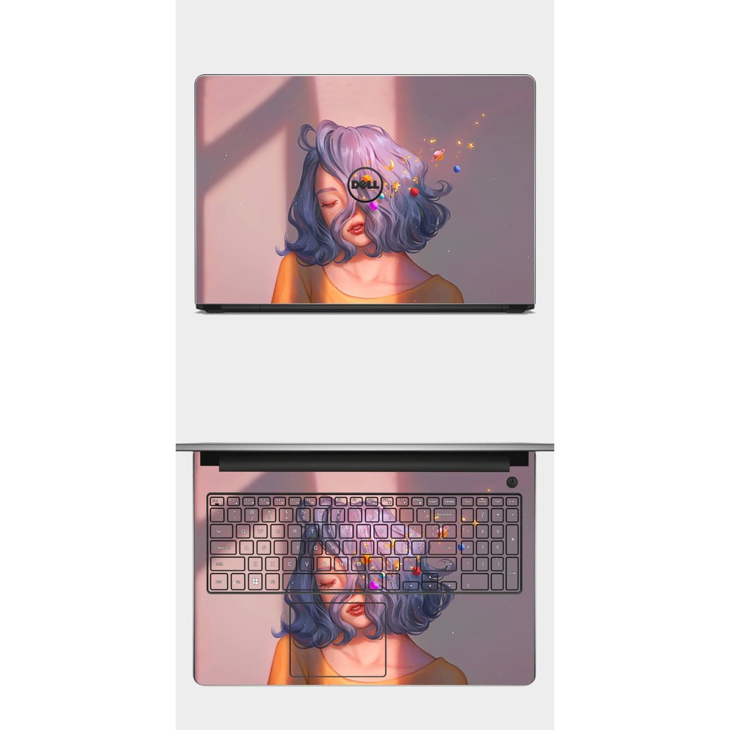 Bộ skin dán laptop in theo yêu cầu - Đầy đủ cho các dòng Laptop hiện nay : Macbook, Asus, Dell, HP, Lenovo, Acer,Vaio...