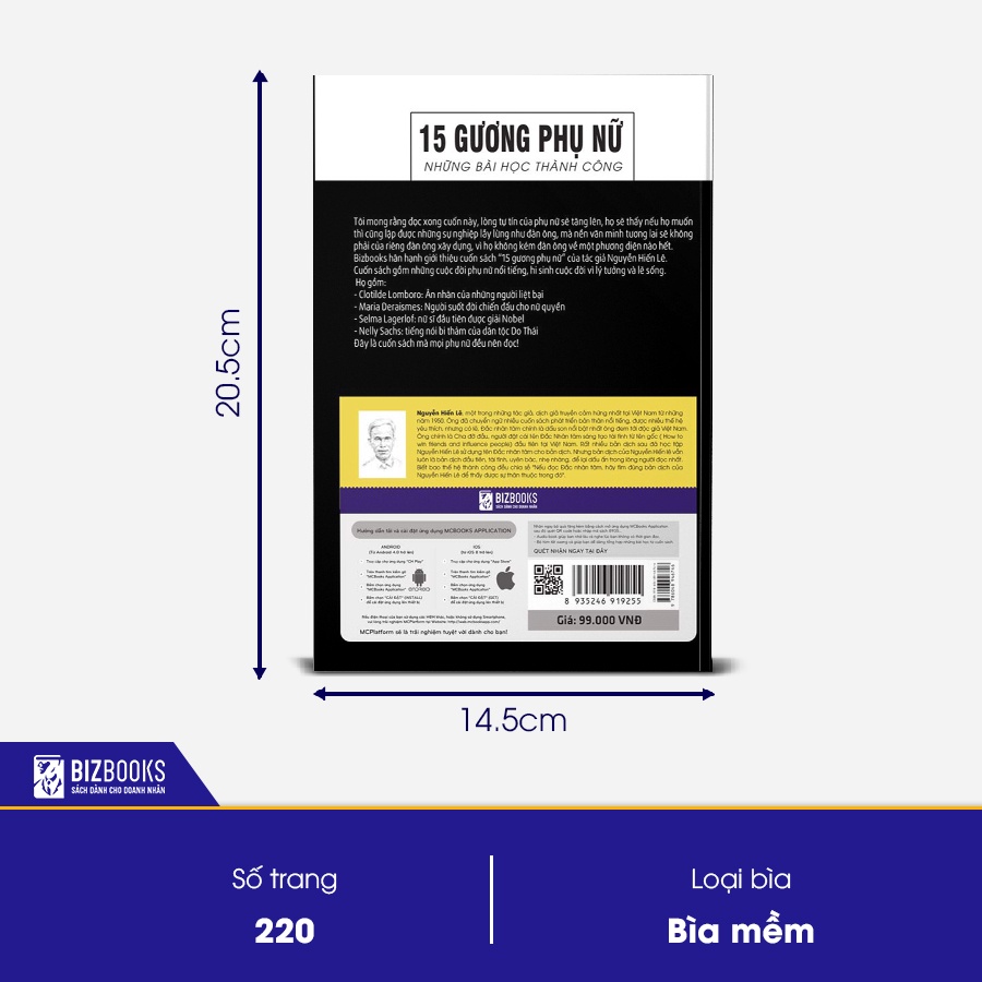 15 Gương Phụ Nữ - Những Bài Học Thành Công Nguyễn Hiến Lê - Cuốn Sách Tất Cả Phụ Nữ Và Đàn Ông Đều Nên Đọc