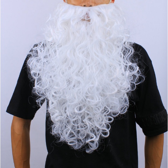 Bộ Râu Trắng Giả Hóa Trang Ông Già NOEL Cho Người Lớn Và Trẻ Nhỏ - PHỤ KIỆN CHO GIÁNG SINH