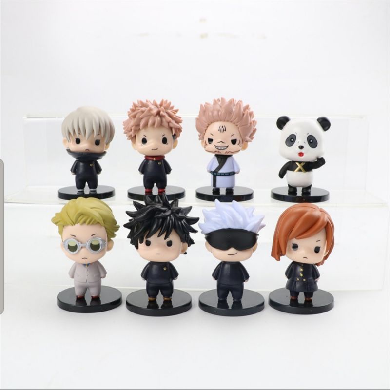 Mô hình Jujutsu Kaisen Chú thuật hồi chiến Yuji Megumi Gojo Nobara Minami Sukuna Toge Panda