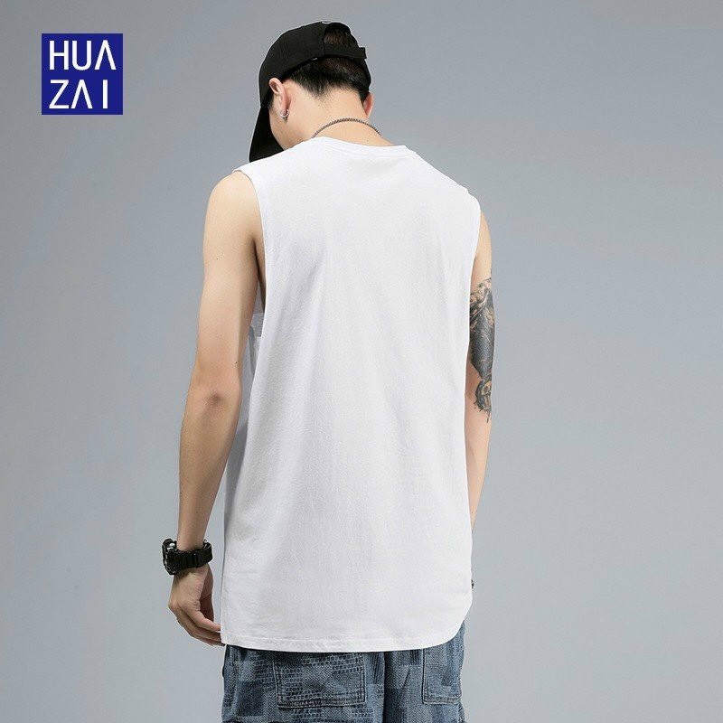 &lt;FREE SHIP&gt; Áo thun nam nữ unisex sát nách in logo chất thun co giãn 4 chiều