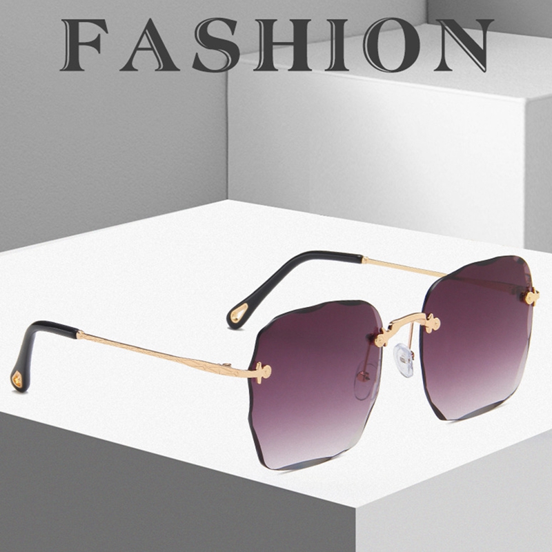 Kính Mát Không Viền Phong Cách Vintage Cho Nữ | BigBuy360 - bigbuy360.vn