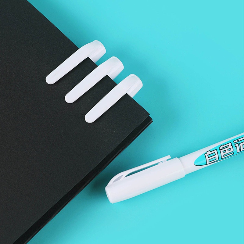 Bút Lông Màu Trắng Không Thấm Nước Khô Nhanh Có Thể Đổ Đầy