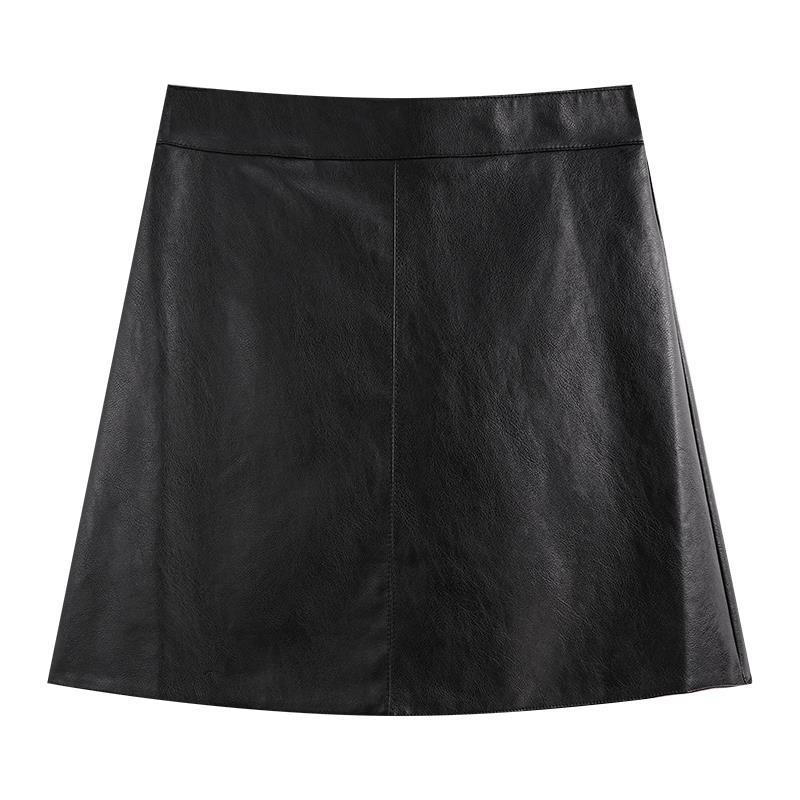 COZOK Chân váy lưng cao thời trang dành cho nữ