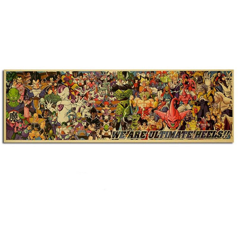 Hoạt Hình poster Phim anime dragon ball Dán Tường Trang Trí